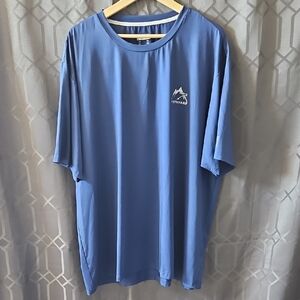 Northyard Blue Short Sleeve Men's Tee Size 3XL